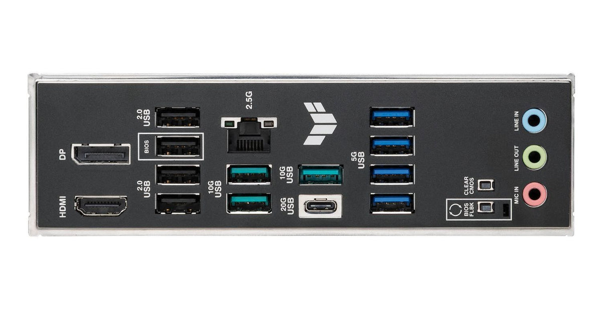 ASUS TUF GAMING B850M-PLUS II:(AM5) 4DDR5 HDMI DP mATX