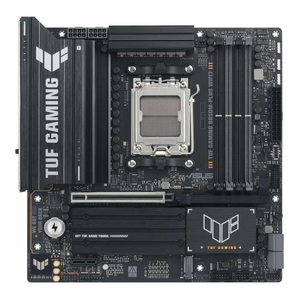 ASUS TUF GAMING B850M-PLUS WIFI7:(AM5) DDR5 HDMI mATX