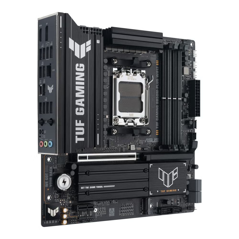 ASUS TUF GAMING B850M-PLUS WIFI7:(AM5) DDR5 HDMI mATX