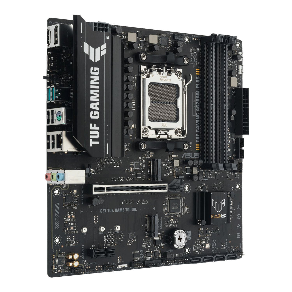 ASUS TUF GAMING A620AM-PLUS: (AM5) 4DDR5 HDMI DP mATX