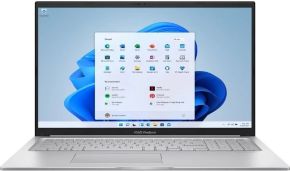 Portatil Vivobook 17 X1704va-Au979w Intel Core 5-120u hasta 5Ghz Memoria Ram 16Gb DDR5 1Tb SSD M.2 NVME 17.3' FHD 1920x1080 Grafica Integrada Intel Graphics Webcam HD con Filtro de Privacidad Wifi 6 Bluetooth 5.2 HDMI 1xUSB 3.2 2xUSB-C 1xUSB 2.0 Bateria
