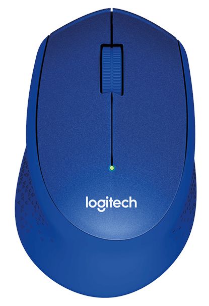 Ratón LOGITECH M330 Silent RF Azul (910-004910)