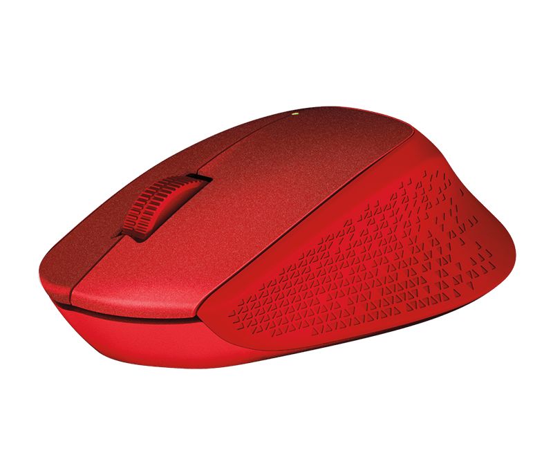 Ratón LOGITECH M330 Silent RF 1000dpi Rojo (910-004911)