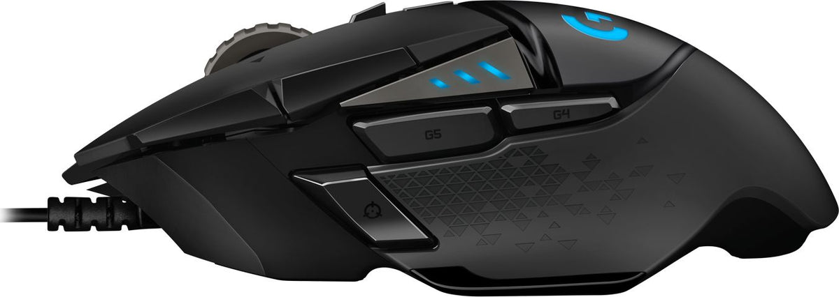 Ratón Gaming LOGITECH G502 25600dpi Negro (910-005470)