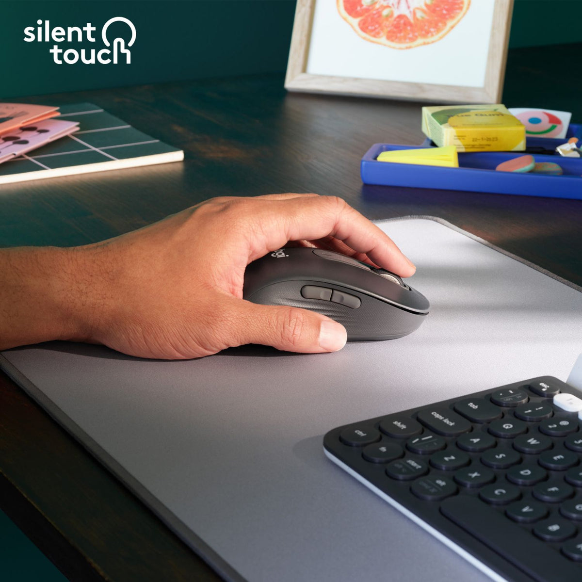Ratón LOGITECH M650 RF BT Grafito (910-006239)