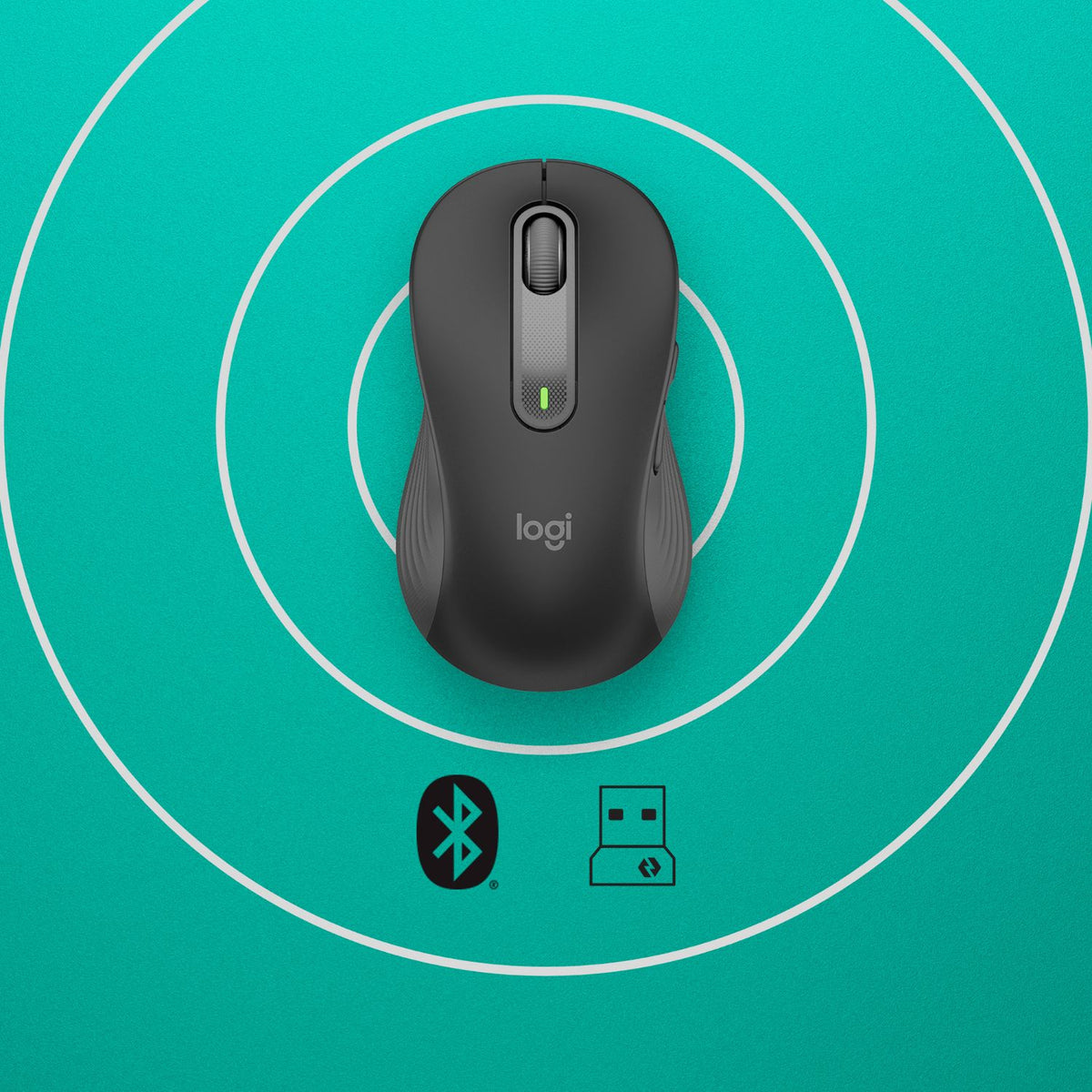 Ratón LOGITECH M650 RF BT Grafito (910-006239)