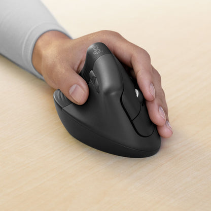 Ratón Vertical LOGITECH Lift RF BT Grafito