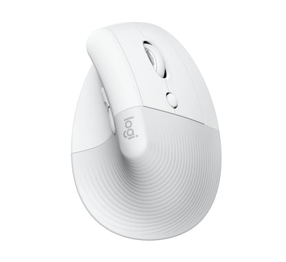 Ratón Vertical LOGITECH Lift RF BT Blanco