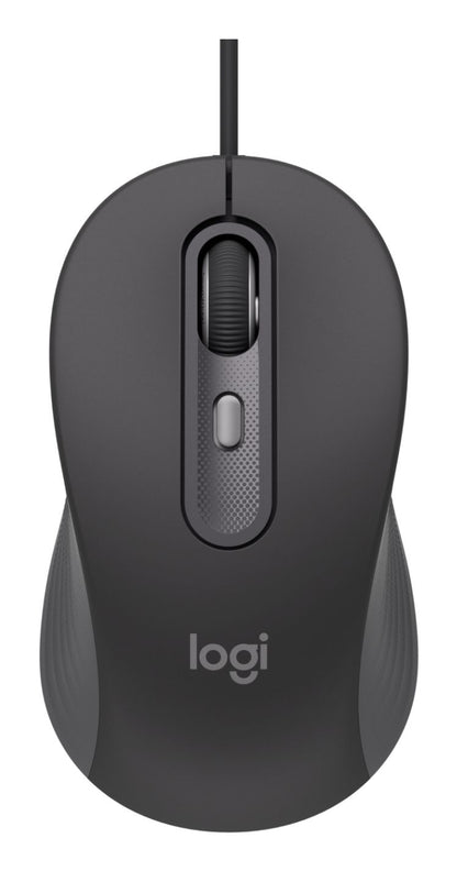 Ratón LOGITECH Signature Wired M520 Grafito