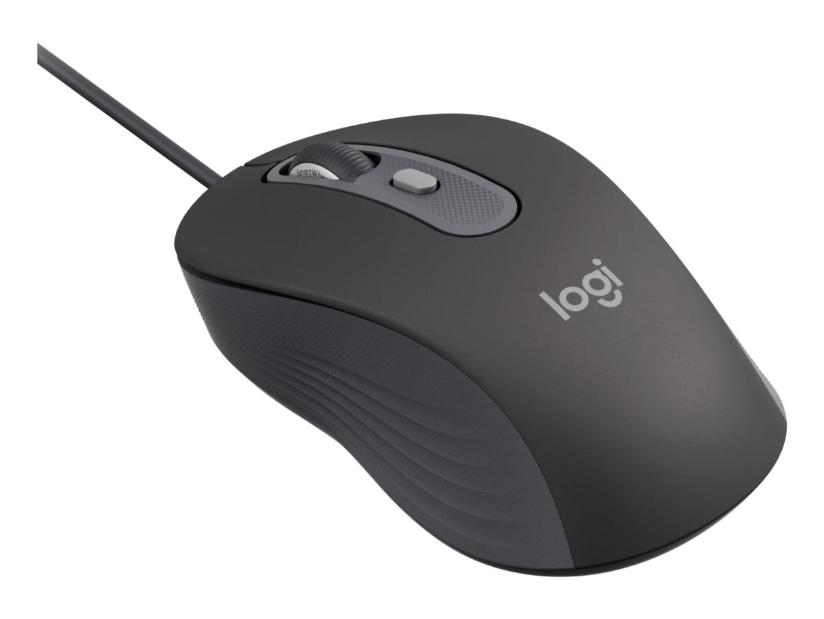 Ratón LOGITECH Signature Wired M520 Grafito