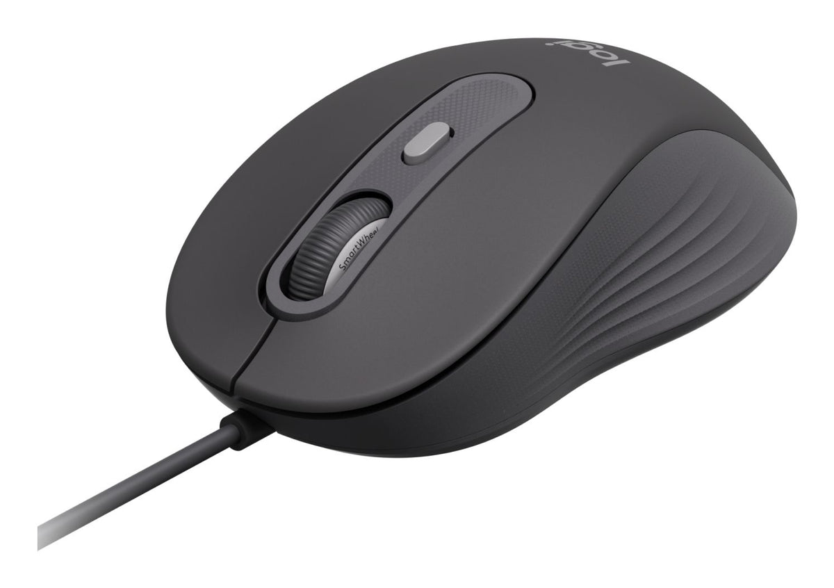 Ratón LOGITECH Signature Wired M520 Grafito