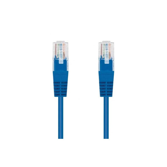 CABLE DE RED CAT.5 UTP FLEX 0.5M NANOCABLE BLUE
