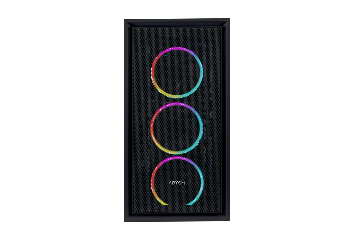 Caja Gaming Abysm Danube Kamp ARGB ATX Negra (AB812107)