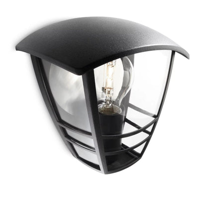 Aplique Mural Philips Creek 60W Negro (915002790302)