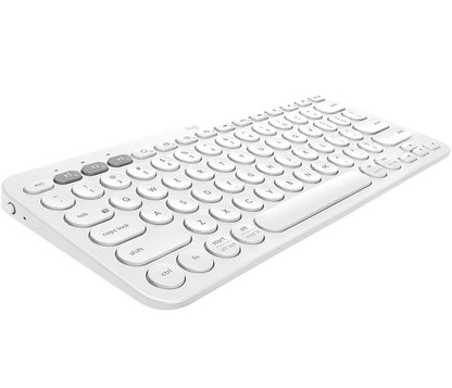 Teclado LOGITECH K380 BT Alemán Blanco (920-009584)