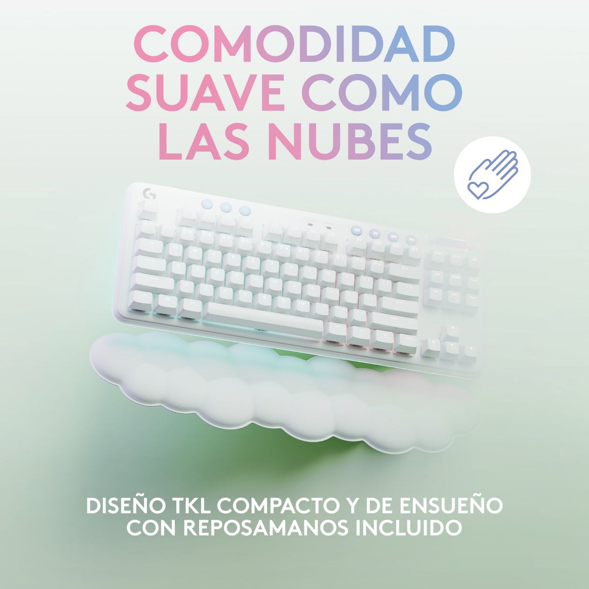 Teclado LOGITECH G715 RF Bluetooth Blanco (920-010685)