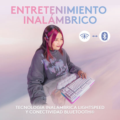 Teclado LOGITECH G715 RF Bluetooth Blanco (920-010685)