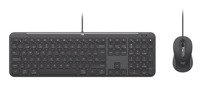 Teclado+Ratón LOGITECH Slim Wired MK620