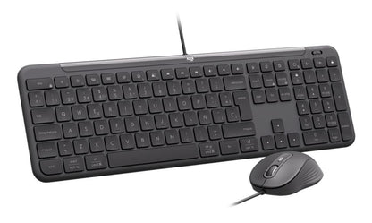 Teclado+Ratón LOGITECH Slim Wired MK620