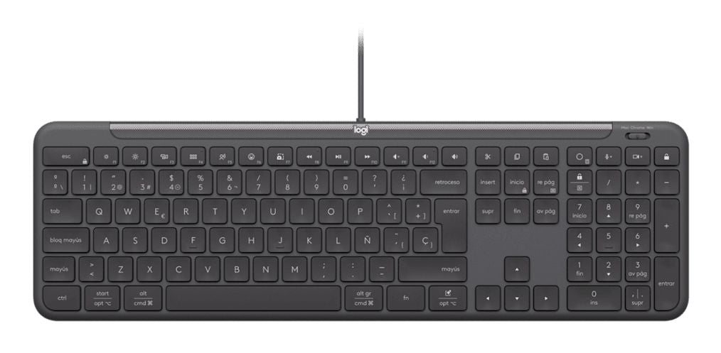 Teclado+Ratón LOGITECH Slim Wired MK620
