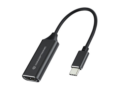 Adaptador CONCEPTRONIC USB-C a HDMI Negro (ABBY03B)