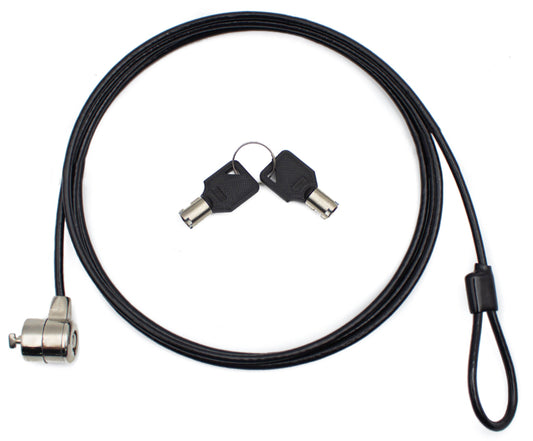 Cable Seguridad NILOX con doble llave 1.8m (NXSC001)