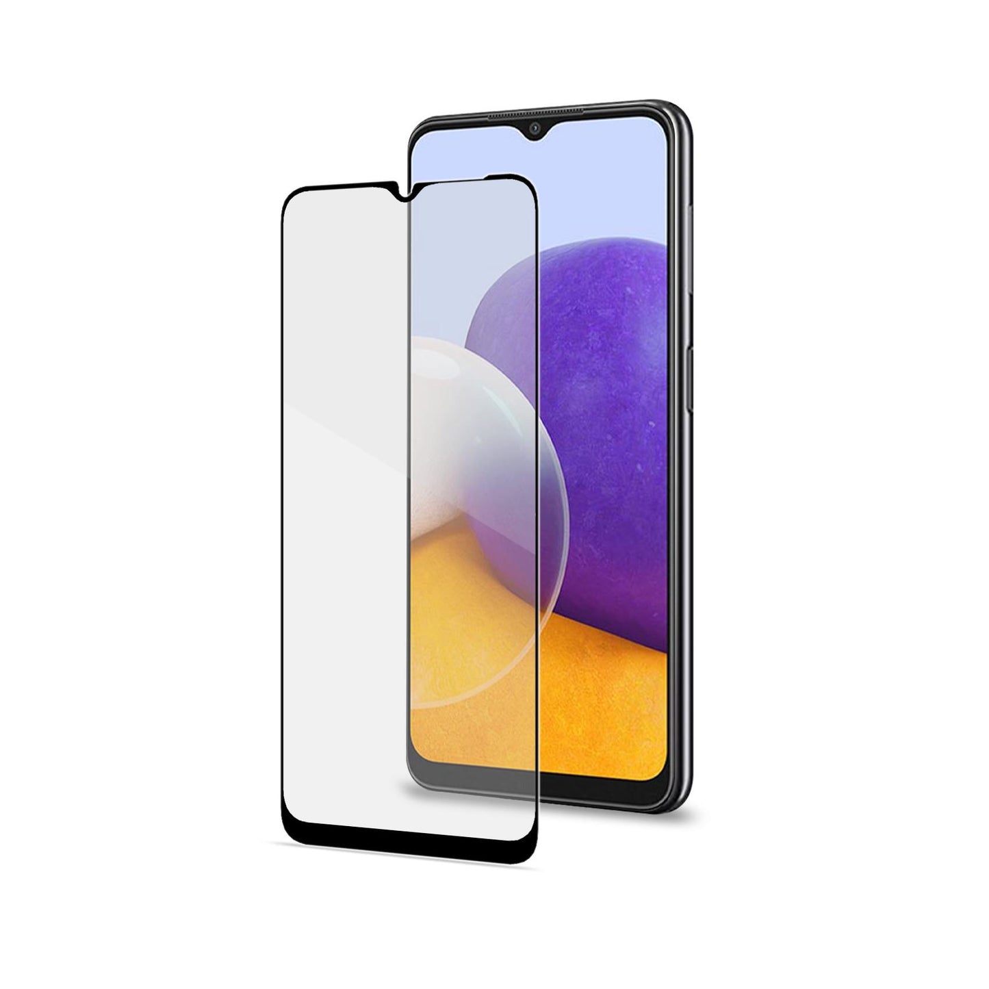 Screen Protector CELLY Samsung A22 5G(FULLGLASS968BK)