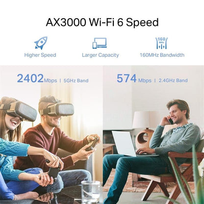 WIRELESS REPEATER TP-LINK RE705X DUAL BAND AX3000 WIFI 6