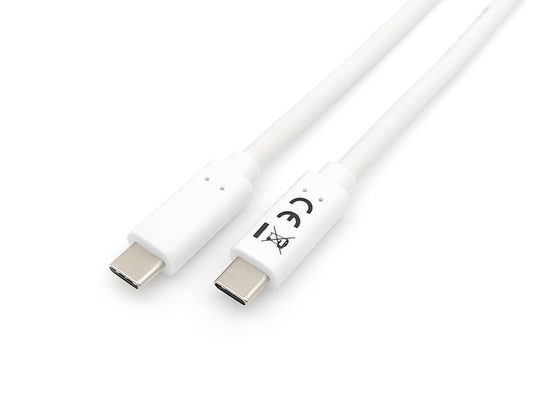 EQUIP USB-C/M to USB-C/M Cable 2m White (128362)