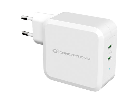 CONCEPTRONIC 100W 2USB Wall Charger White (ALTHEA08W)