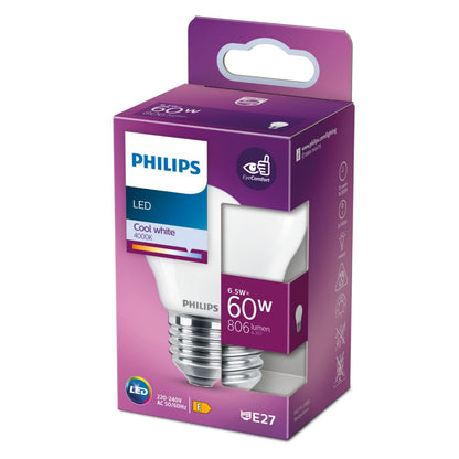 Bombilla Philips LED Classic 60W P45 E27 (929002029328)