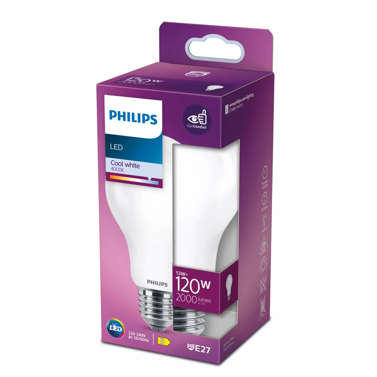 Bombilla Philips LED Classic 120W E27 (929002371901)