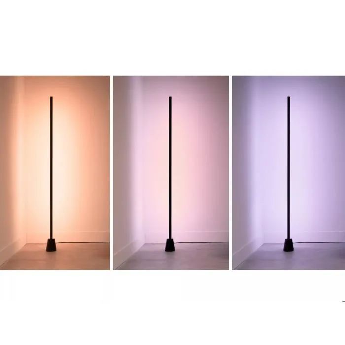 Lámpara de Pie WiZ Gradient RGB BT Negra (929004732801)