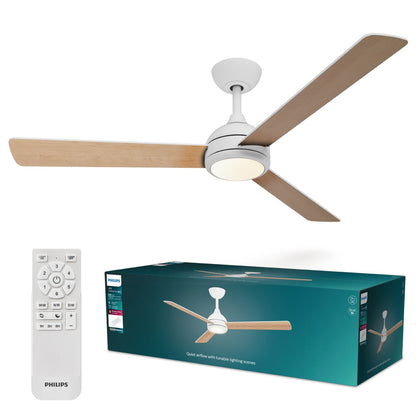 Ventilador Techo Philips Velyx 32W Madera(929004751601)