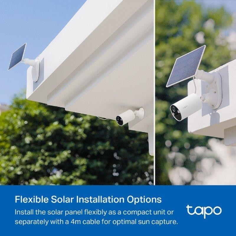 KIT TC82 TP-LINK CAMARA IP EXTERIOR + PANEL SOLAR POWERED