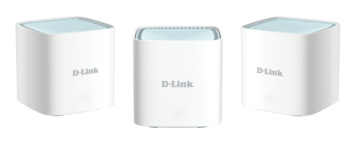 Indoor access point mesh WIFI 6 eagle pro ax1500 2.4ghz 5ghz extends signal up to 370 square meters 2 RJ45 ports 3-pack virtual assistant amazon alexa and google assistant