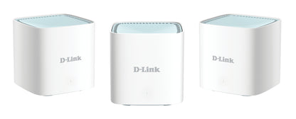 Indoor access point mesh WIFI 6 eagle pro ax1500 2.4ghz 5ghz extends signal up to 370 square meters 2 RJ45 ports 3-pack virtual assistant amazon alexa and google assistant