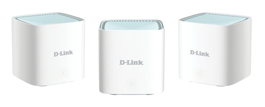 Indoor access point mesh WIFI 6 eagle pro ax1500 2.4ghz 5ghz extends signal up to 370 square meters 2 RJ45 ports 3-pack virtual assistant amazon alexa and google assistant