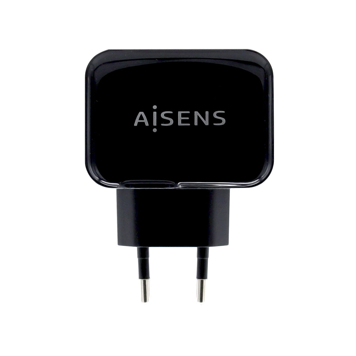 Cargador de Pared AISENS 17W 2xUSB-A Negro (A110-0440)