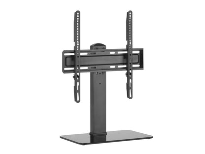 Monitor/TV desk stand from 32' to 55', height adjustable, tiltable 35, VESA 400x400, up to 40kg, black