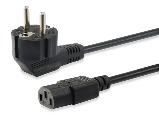 EQU CEE7/M to C13/F Power Cable 1.8m (EQ112120)