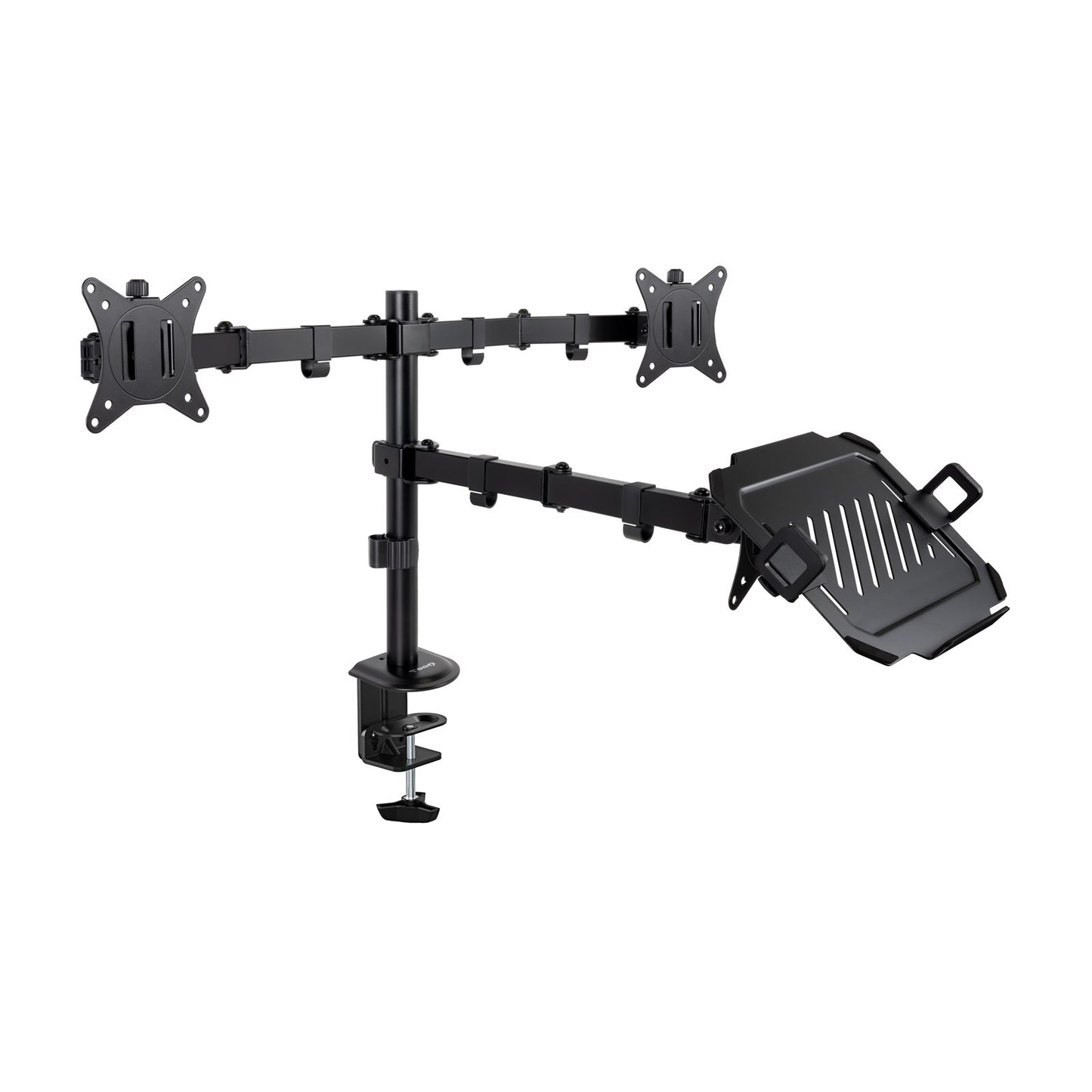 Soporte Mesa TooQ 2 Monitores 1 Portátil (DB1202TN-B)
