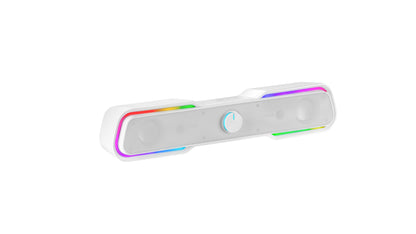 Mars Gaming 2.0 BT RGB White Soundbar (MSBXW)
