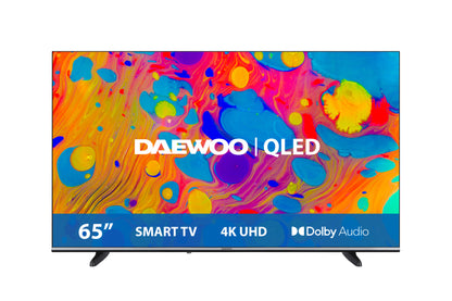 TELEVISOR DAEWOO 65" QLED 4K USB SMART TV ANDROID WIFI