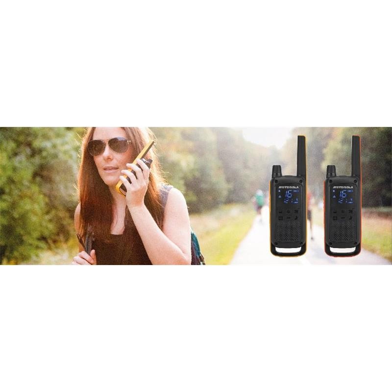 WALKIE TALKIE MOTOROLA T82 ( PACK 2 UD )