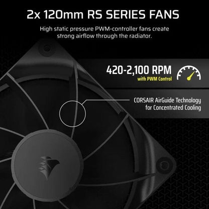 REFRIGERACION LIQUIDA CPU CORSAIR NAUTILUS 240MM BLACK