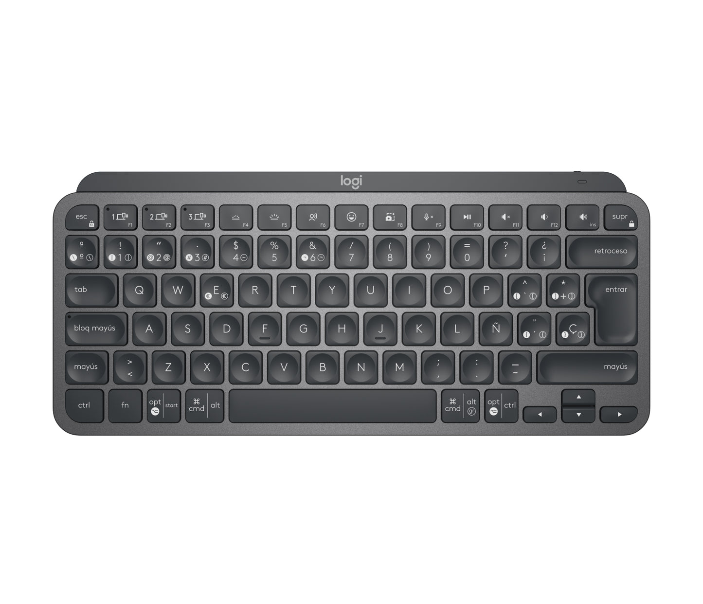 LOGITECH MX Mini Wireless Graphite Keyboard (920-010603)