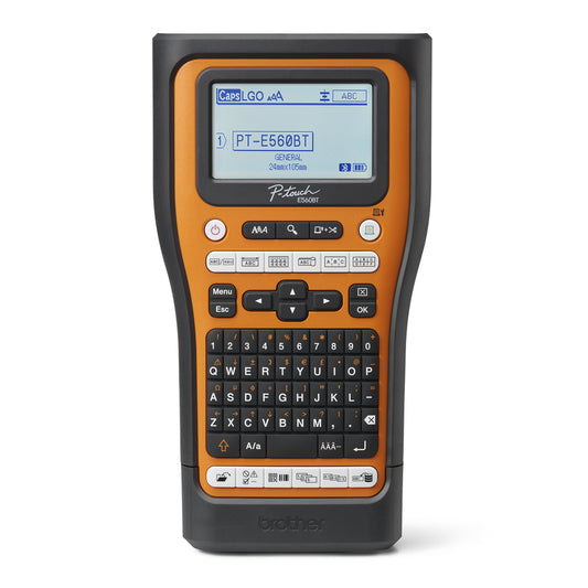 BROTHER USB/BT Black Electronic Label Printer (PT-E560BTS)