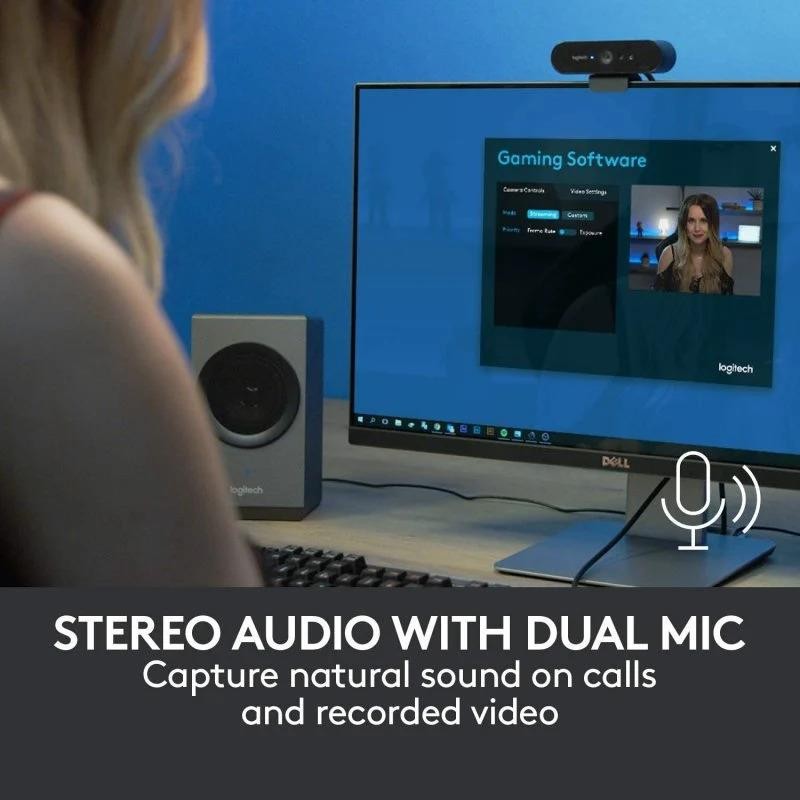 WEBCAM LOGITECH BRIO 4K ULTRAHD