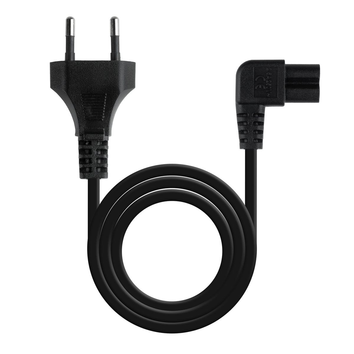 Nanocable CEE7/16/M a C7/H 1.8m Negro (10.22.0502)